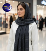 شال نخی طرح مورچه ای - Image 4
