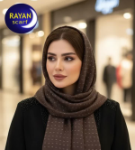 شال نخی طرح مورچه ای - Image 3