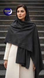 شال وارداتی مجلسی پارچه طرح دار - Image 8