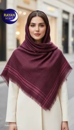 روسری نخی لنین حاشیه لمه دار - Image 4